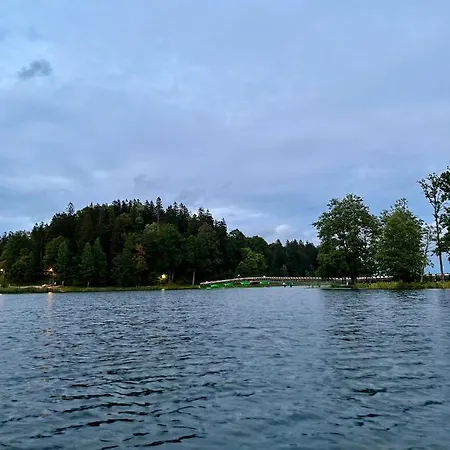 Laivu Maja Uz Aluksnes Ezera/ Boat House On A