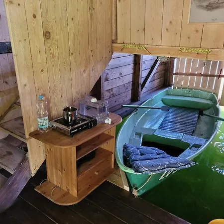 Laivu Maja Uz Aluksnes Ezera/ Boat House On A Aluksne